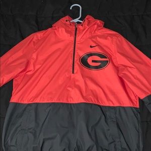 Nike Georgia Bulldogs windbreaker
